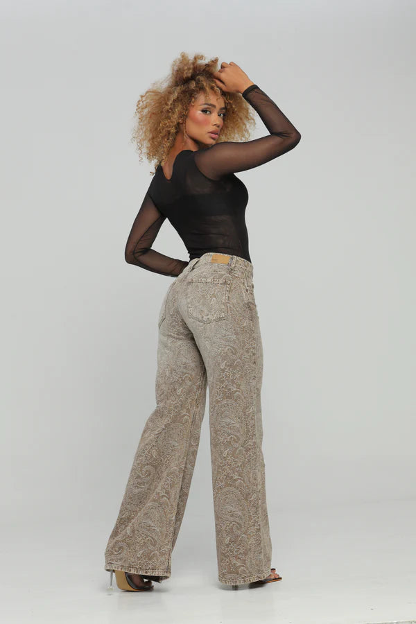 Jeans colombiano Wide leg Newton