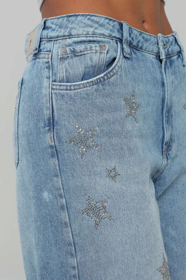 Jeans colombiano Wide leg Bahia