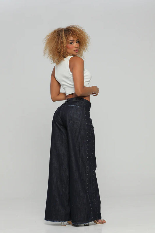 Jeans colombiano Wide leg Dina
