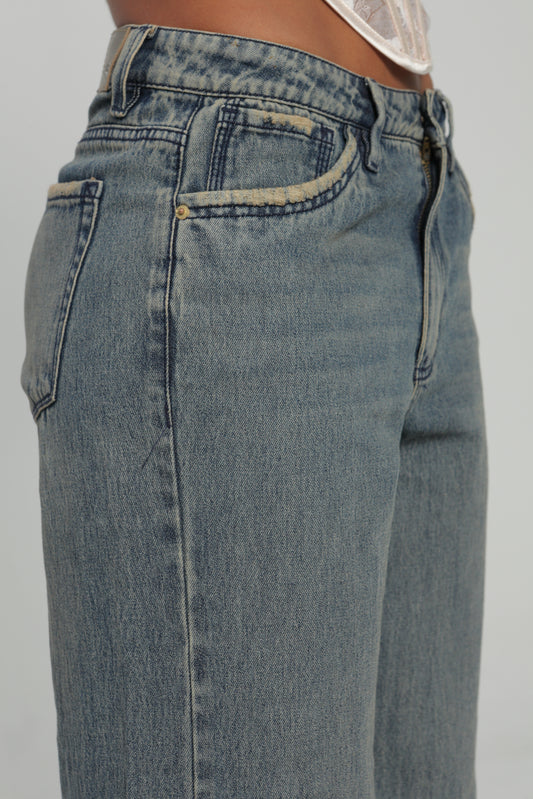 (Preventa) Jeans colombiano Wide leg Milca