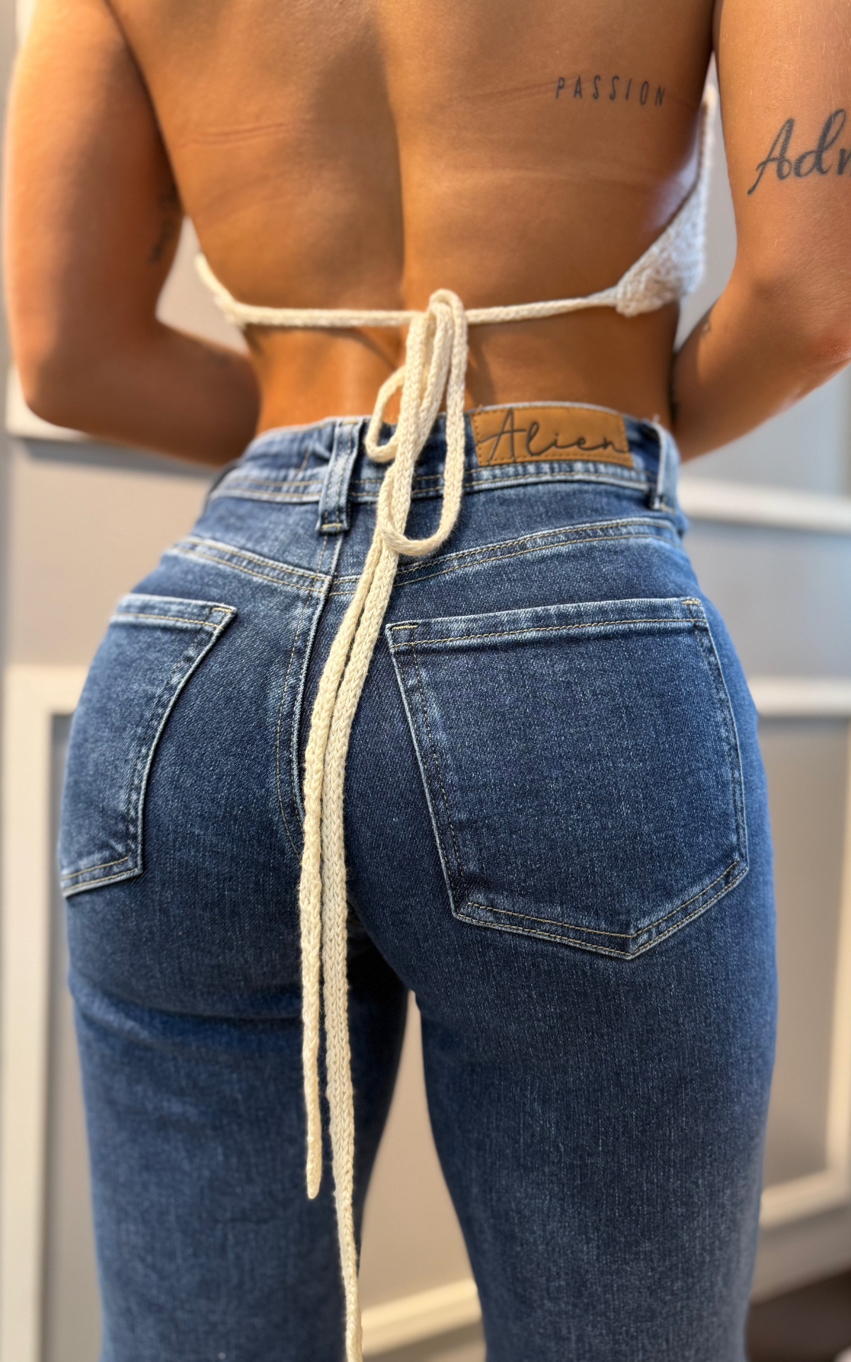 Jeans colombiano Mom fit Roma 5