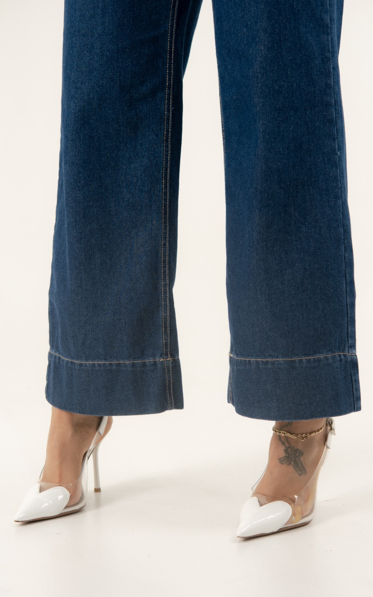 Jeans colombiano Straigh cropped Jarek