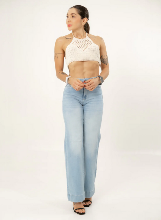 Jeans colombiano Mom flare Nilo 2