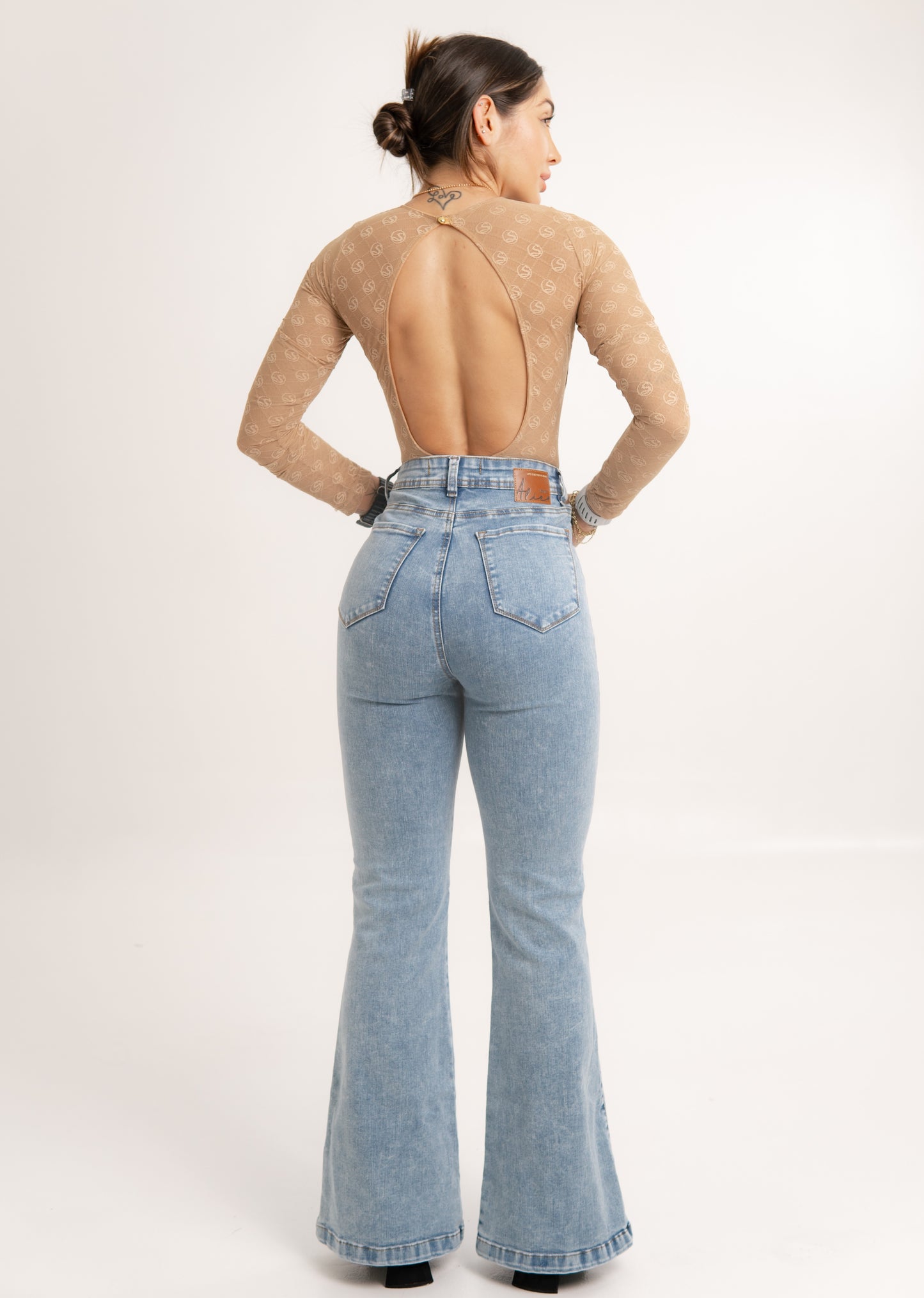 Jeans colombiano Bota campana Simone 2