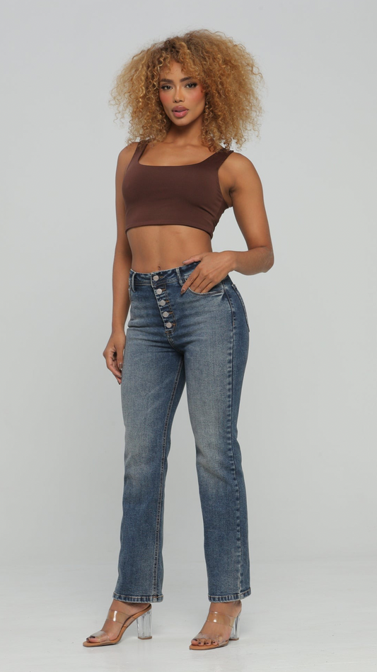 (Preventa) Jeans colombiano Recto Jade