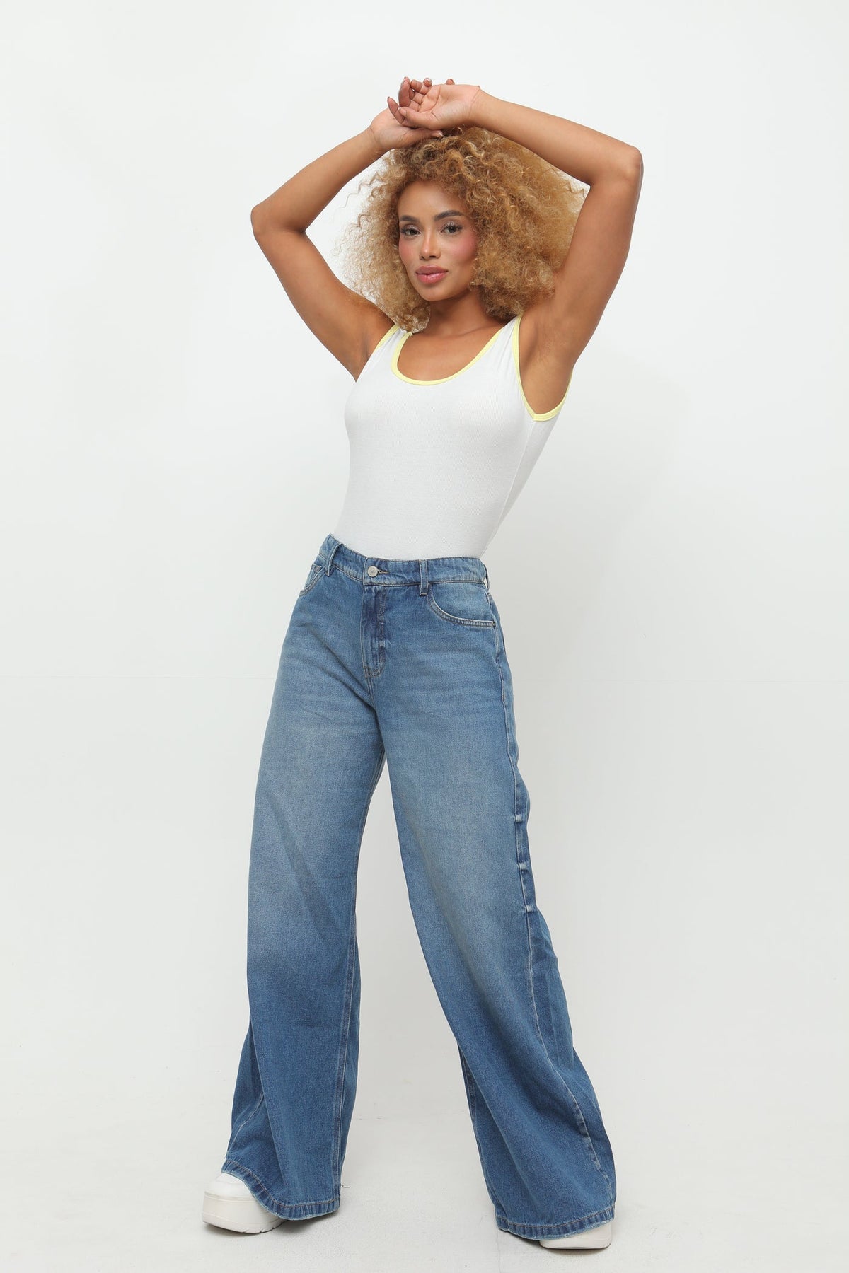 (Preventa) Jeans colombiano Wide leg Cris