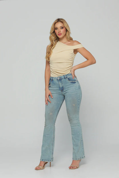 (Preventa) Jeans colombiano Bota campana Nahir 2