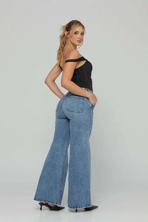 Jeans colombiano Flare Evian