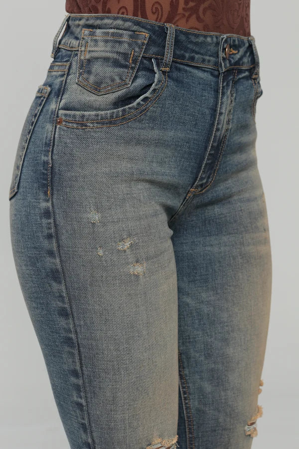 Jeans colombiano Bota campana Nahir 9