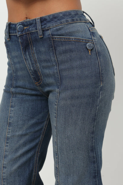 (Preventa) Jeans colombiano flare Ámbar