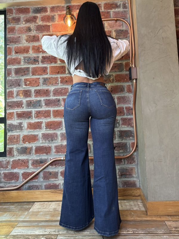 Jeans colombiano Flare Saba