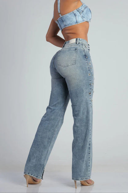 Jeans colombiano Straigth jean Ginebra