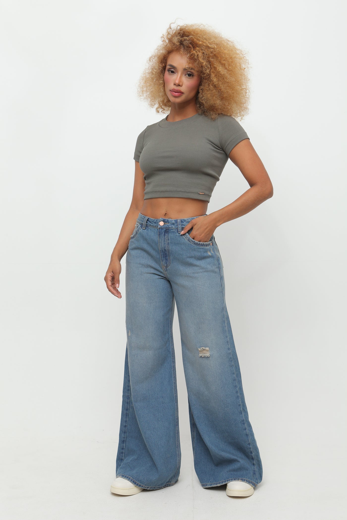 (Preventa) Jeans colombiano Wide leg Owen