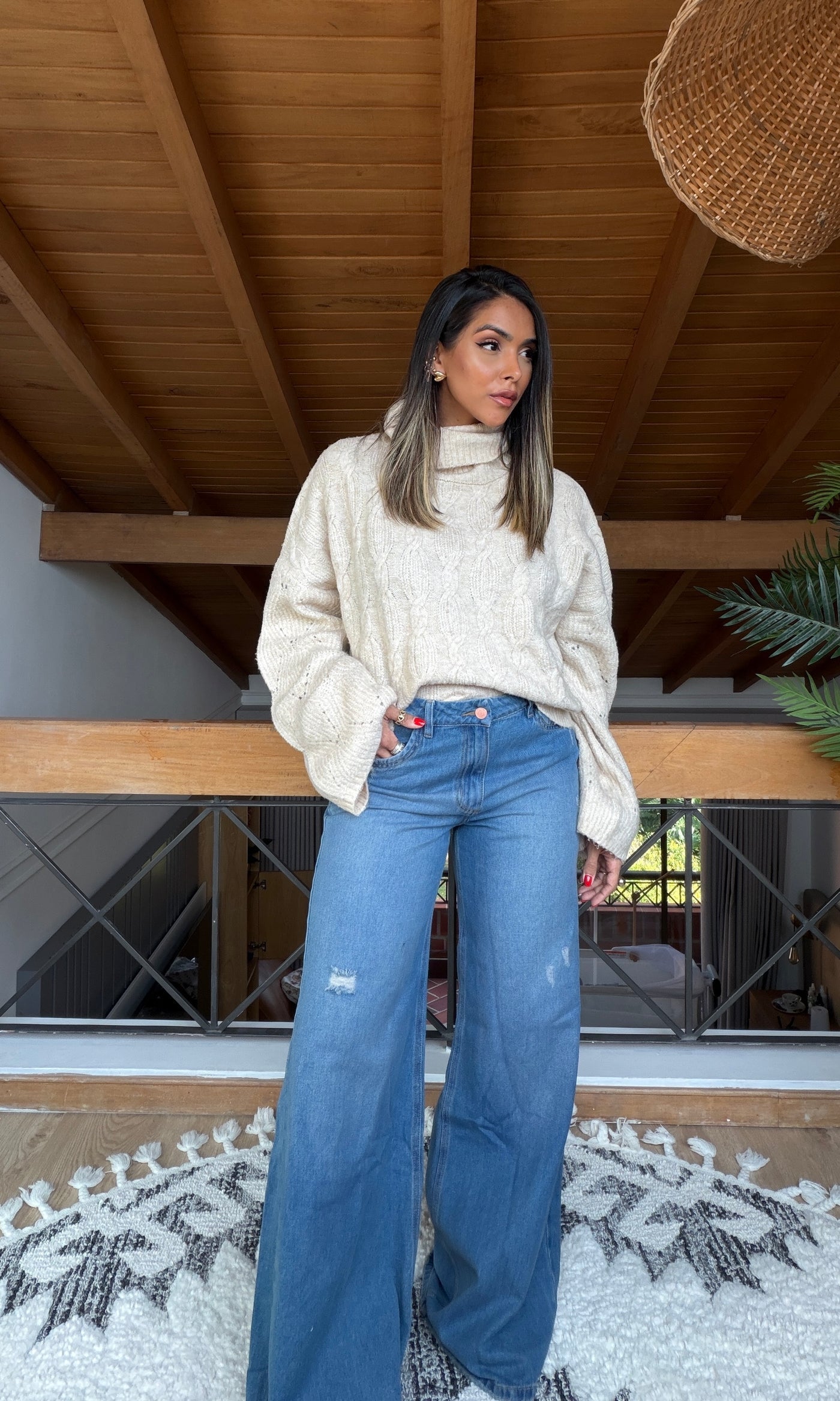(Preventa) Jeans colombiano Wide leg Owen