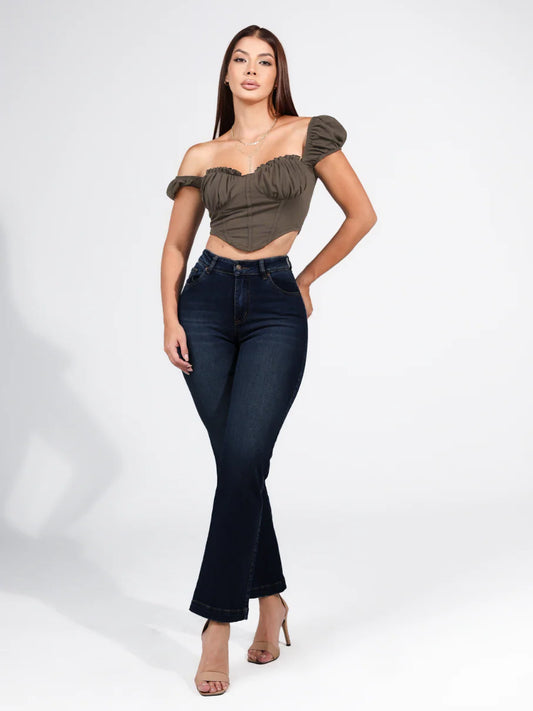 (Preventa) Jeans colombiano Flare Oslo 1
