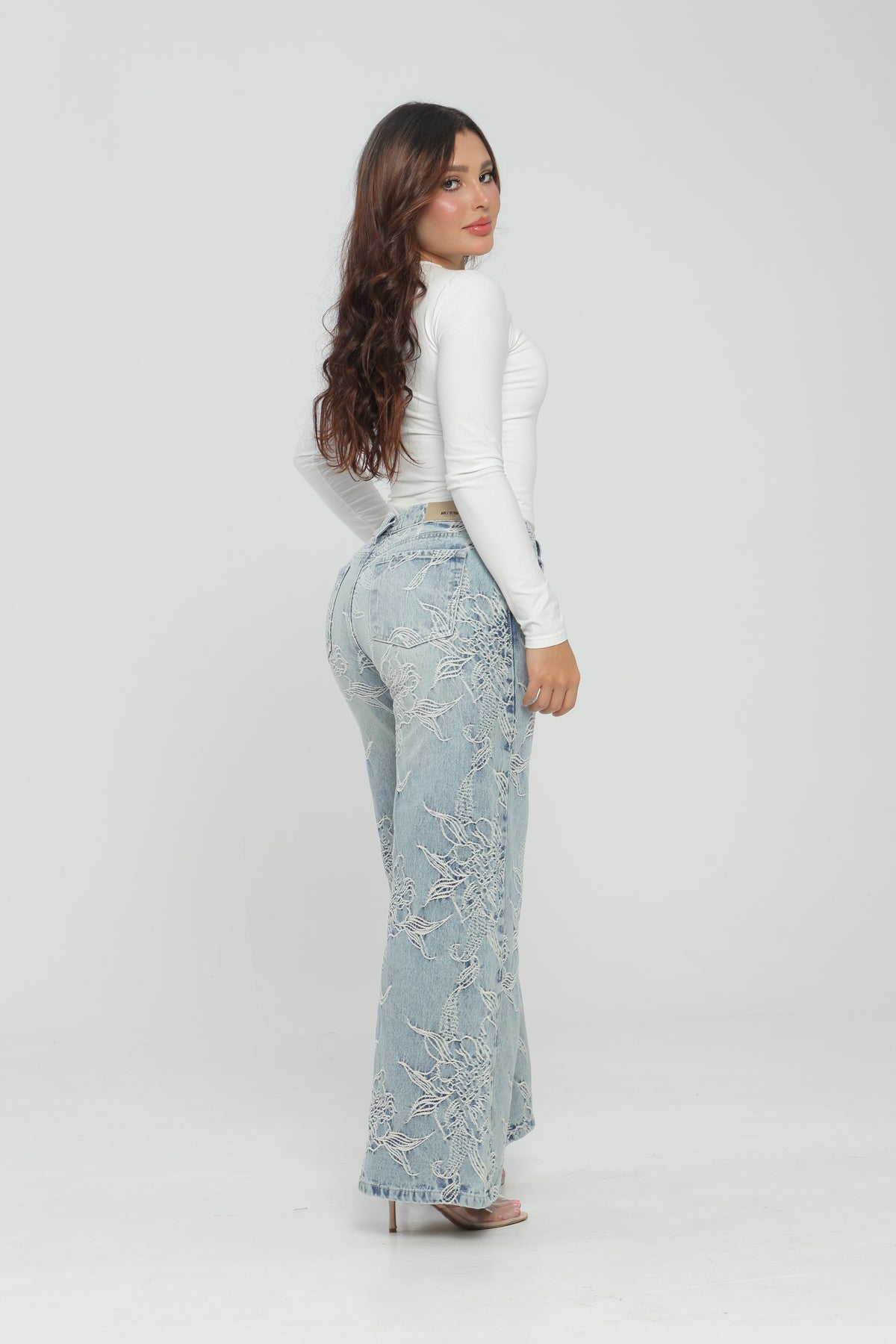 (Preventa) Jeans colombiano Wide leg Gretta 2 96623-1