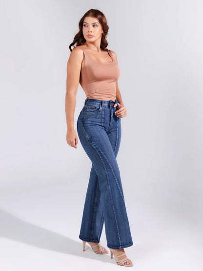 (Preventa) Jeans colombiano Flare Afir