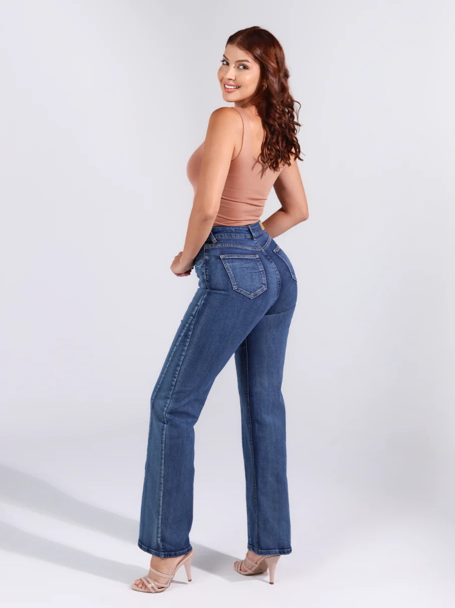 (Preventa) Jeans colombiano Flare Afir