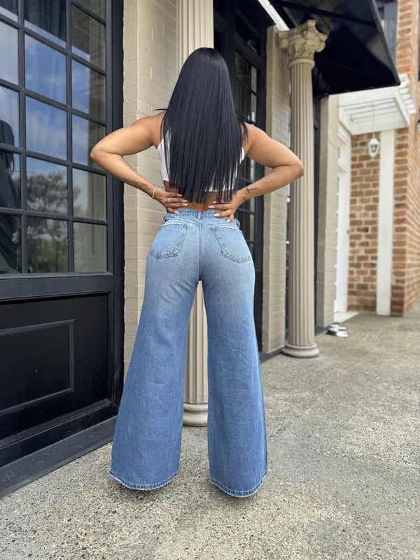 Jeans colombiano Wide leg Zane