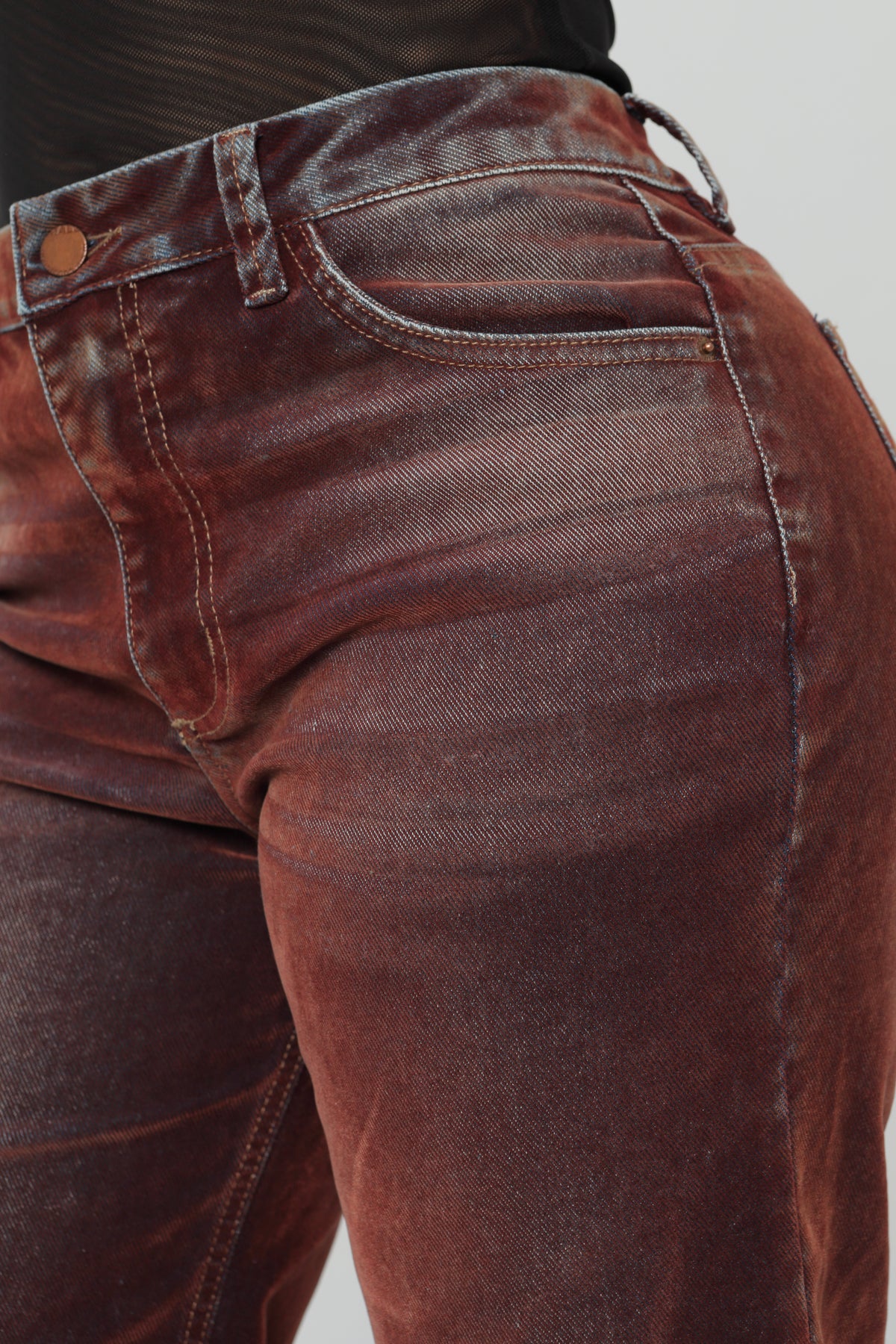 (Preventa) Jeans colombiano Wide leg Velvet Vino