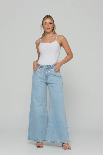 Jeans colombiano Wide leg Doha