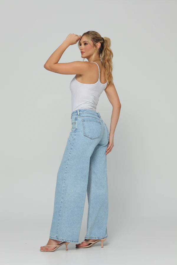 Jeans colombiano Wide leg Doha