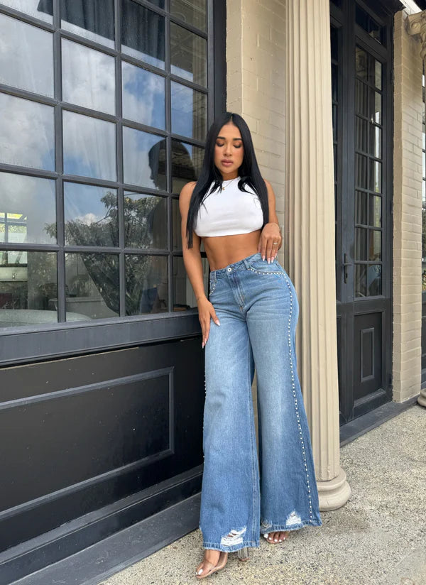 Jeans colombiano Wide leg Zane