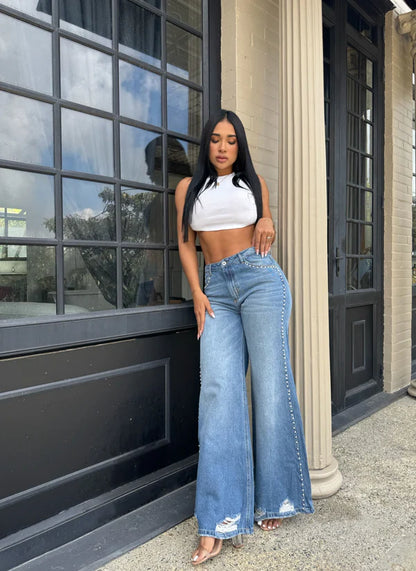 Jeans colombiano Wide leg Zane