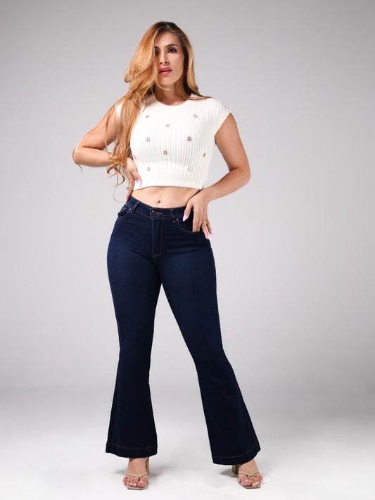 (Preventa) Jeans colombiano Bota campana Breza 4