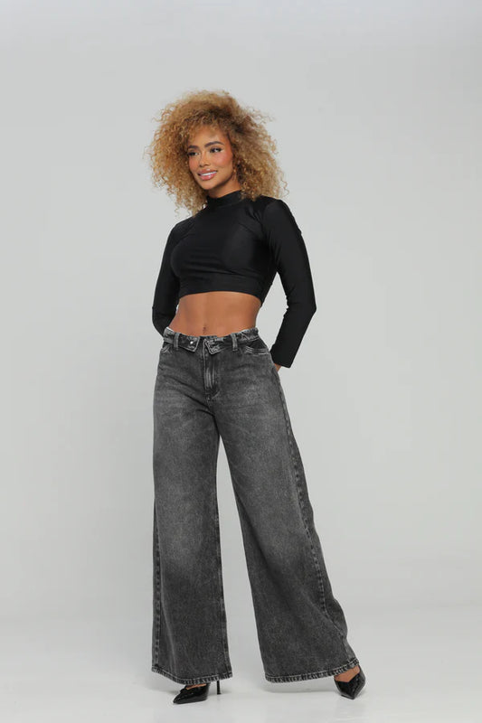 (Preventa) Jeans colombiano Wide leg Porthon