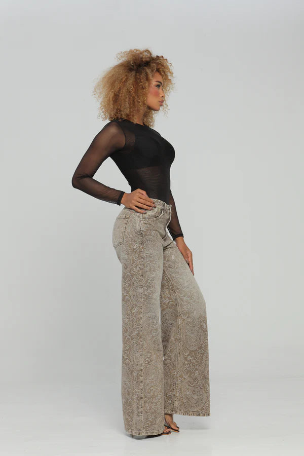 Jeans colombiano Wide leg Newton