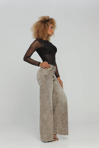 Jeans colombiano Wide leg Newton