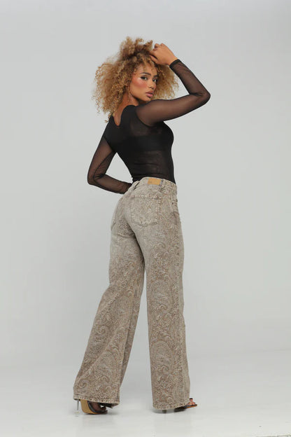 Jeans colombiano Wide leg Newton