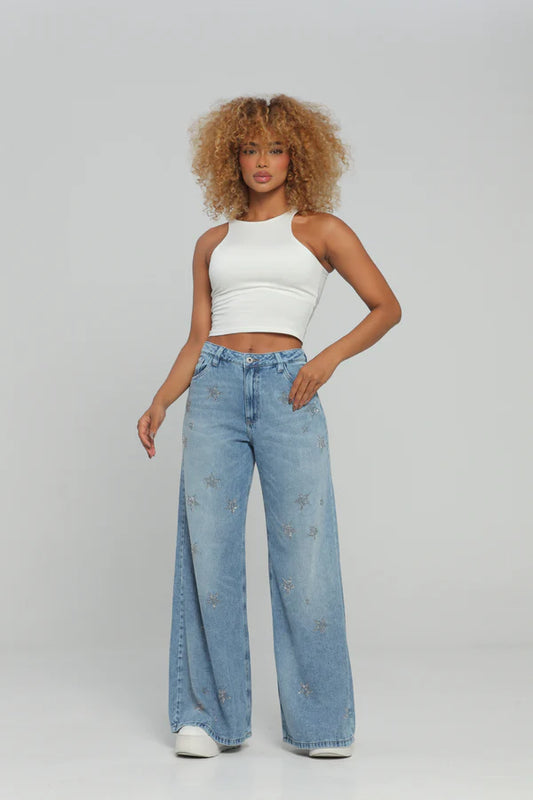 (Preventa) Jeans colombiano Wide leg Bahia