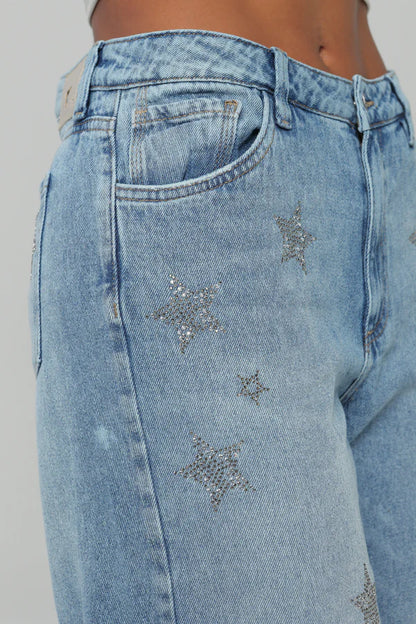 Jeans colombiano Wide leg Bahia