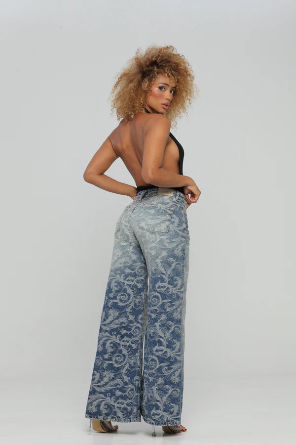 (Preventa) Jeans colombiano Wide leg Dafna