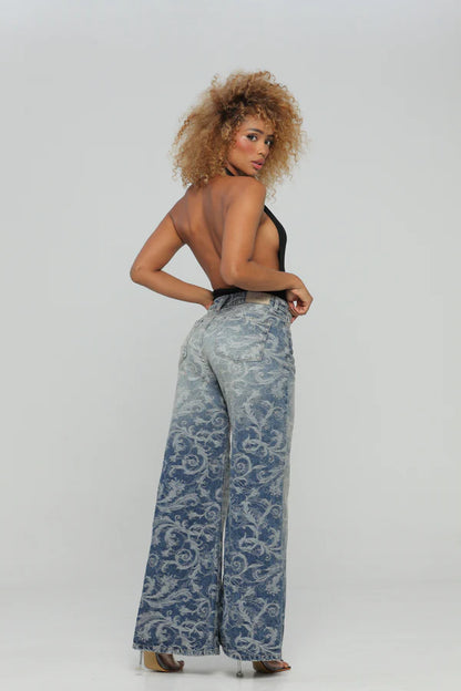 (Preventa) Jeans colombiano Wide leg Dafna