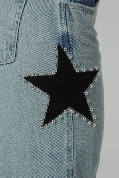 (Preventa) Jeans colombiano Wide leg Glow