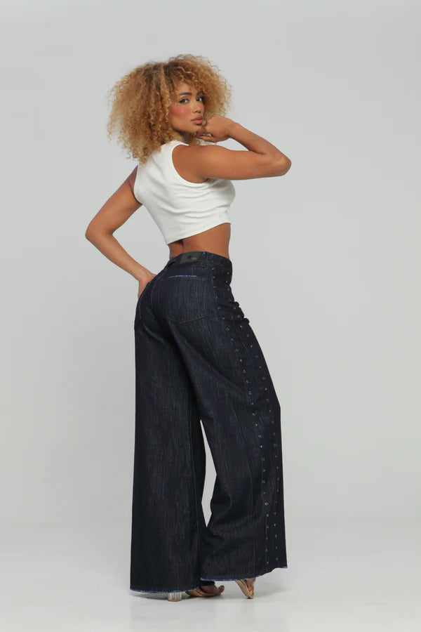 (Preventa) Jeans colombiano Wide leg Dina