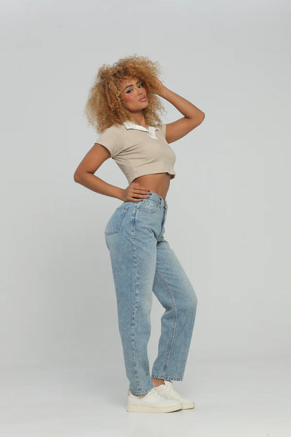 (Preventa) Jeans colombiano Mom fit Bruna