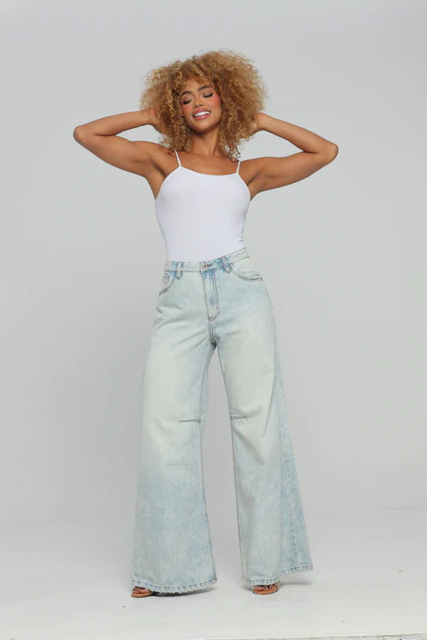 (Preventa) Jeans colombiano Wide leg Hada
