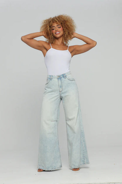 (Preventa) Jeans colombiano Wide leg Hada