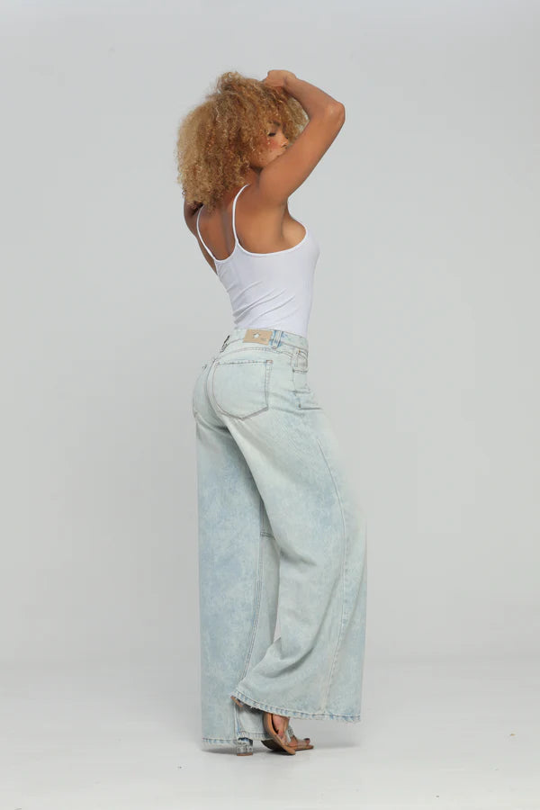 (Preventa) Jeans colombiano Wide leg Hada
