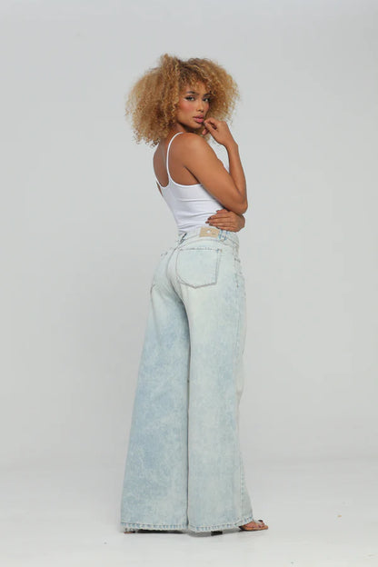 (Preventa) Jeans colombiano Wide leg Hada