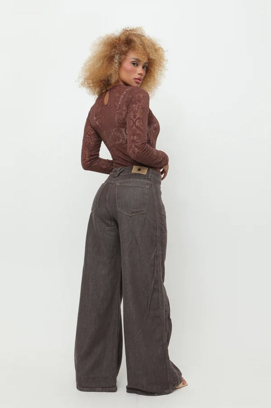(Preventa) Jeans colombiano Wide leg Camelia