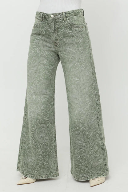(Preventa) Jeans colombiano Wide leg Gema
