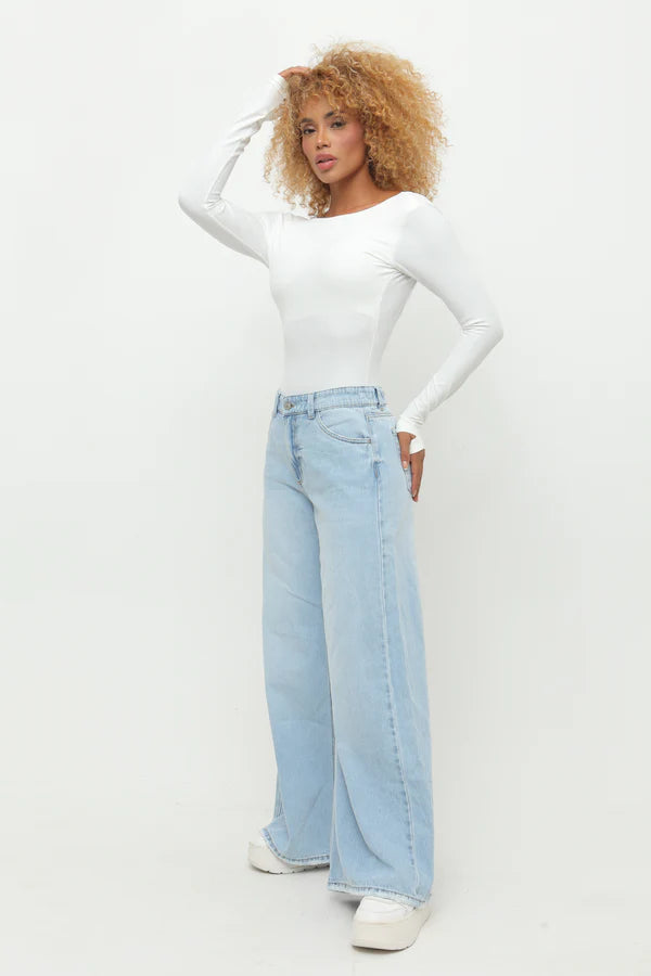 (Preventa) Jeans colombiano Wide leg Gina