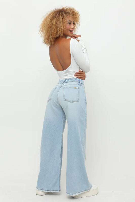 (Preventa) Jeans colombiano Wide leg Gina