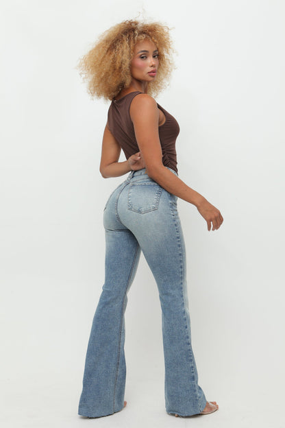 (Preventa) Jeans colombiano Bota campana Nahir 8