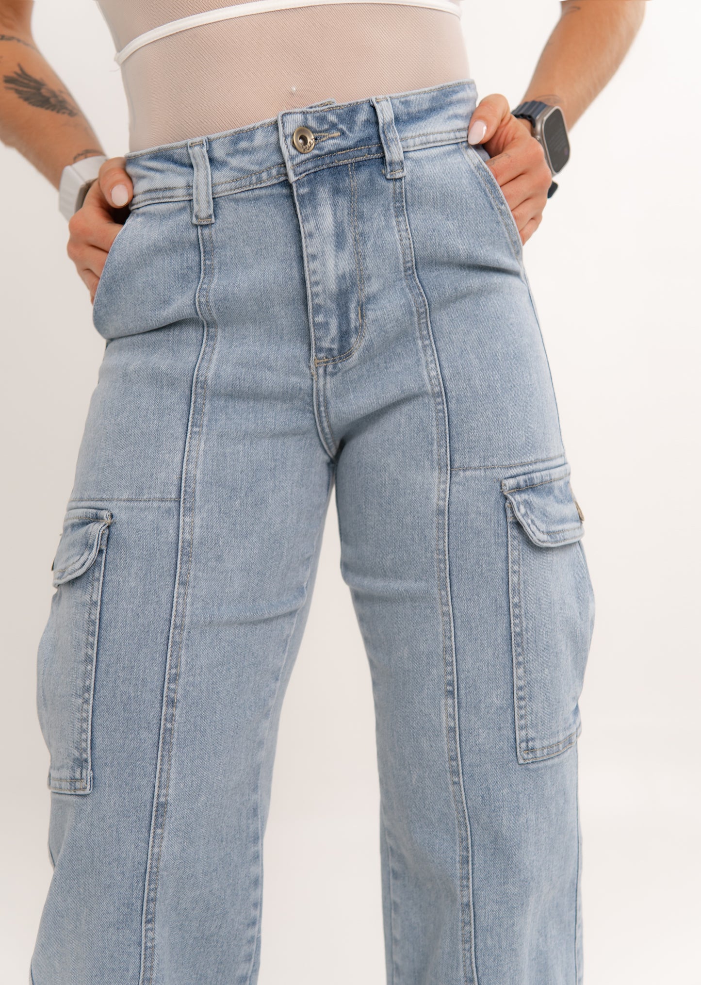 Jeans colombiano cargo Bridger 1